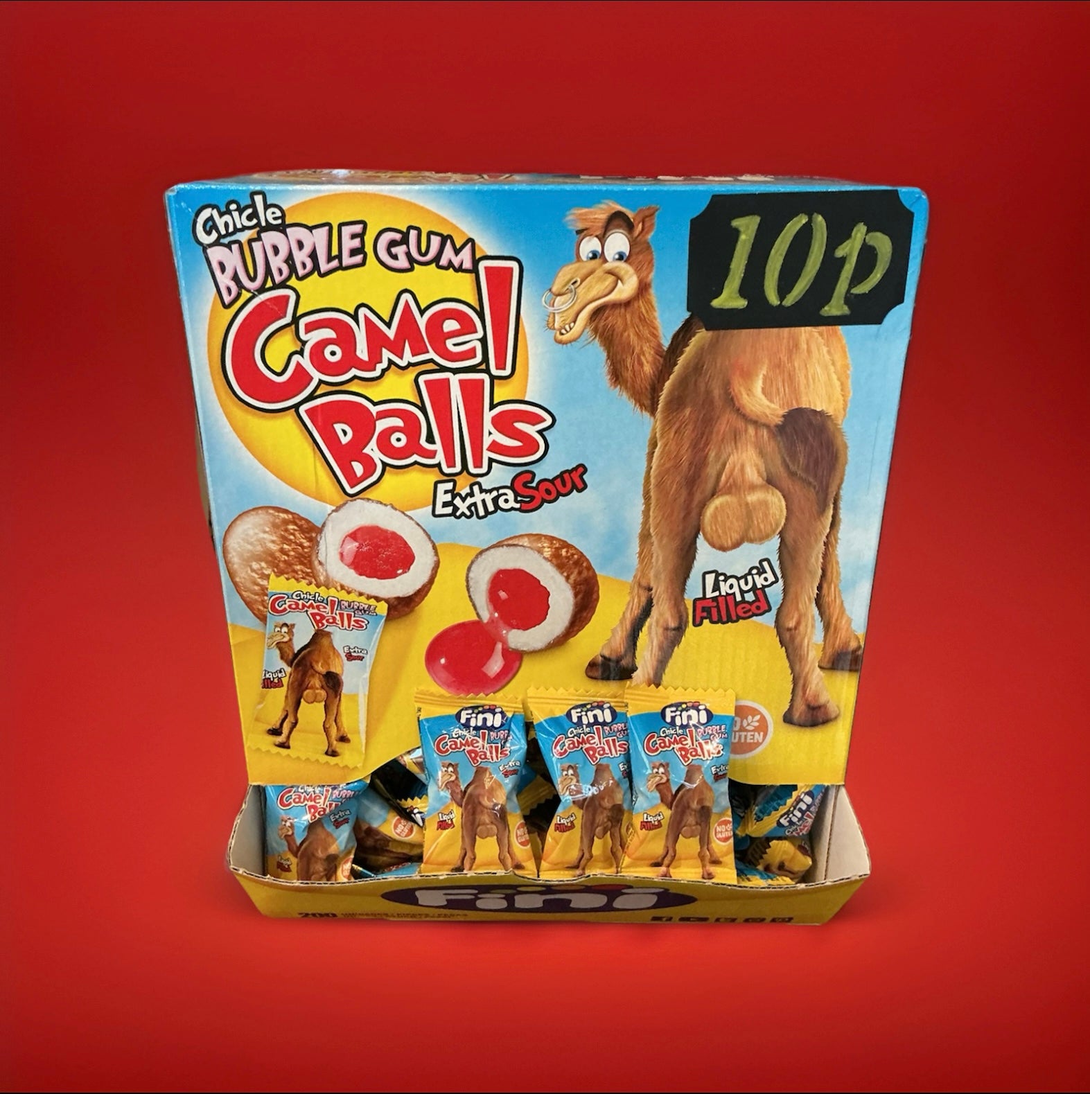 10x Camel Balls Bubblegum